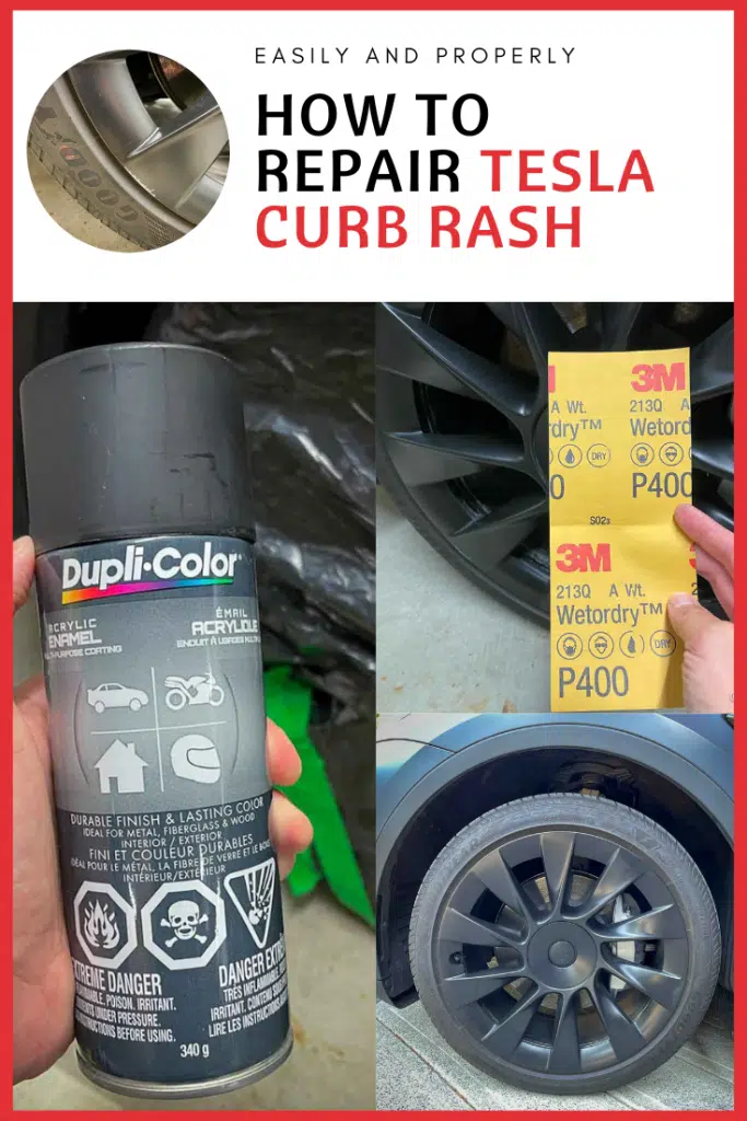 How To Fix That Tesla Curb Rash in 5 Easy Steps [2023]