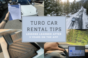 Turo car rental host tips