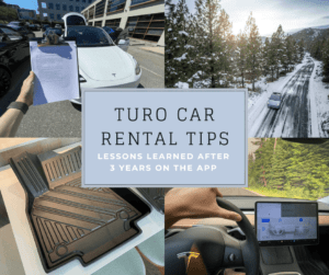 Turo car rental host tips
