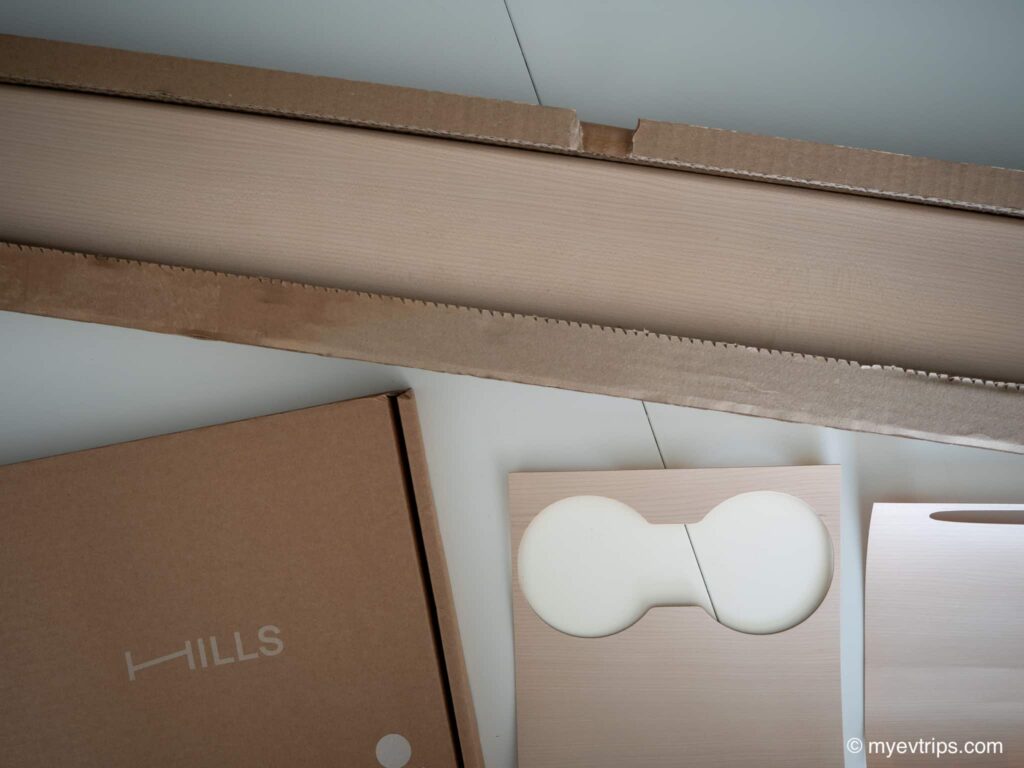 Hills Tesla Wood Interior Trim packaging