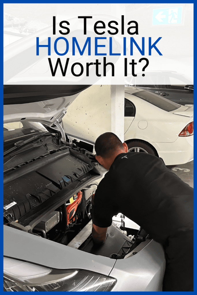 Tesla Homelink Installation Pinterest image