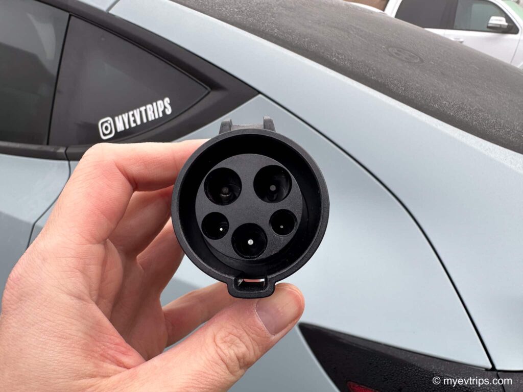 Tesla J1772 adapter pins