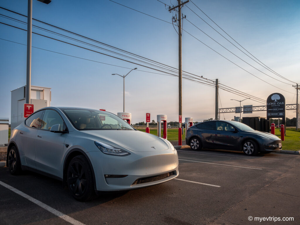 Tesla Supercharger PEI location
