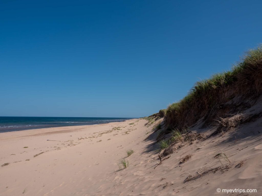 Greenwich Dunes at the beach