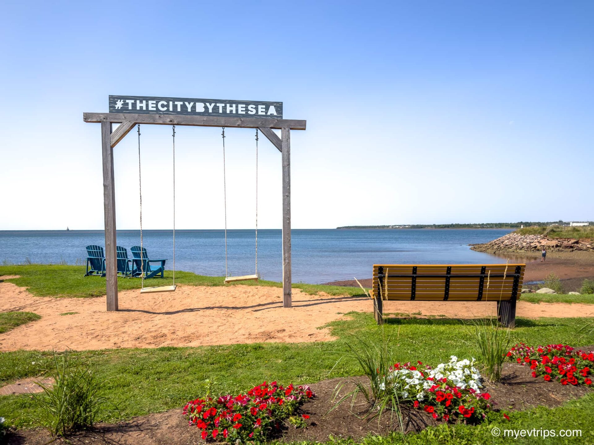 The City by the Sea sign in Summerside, PEI
