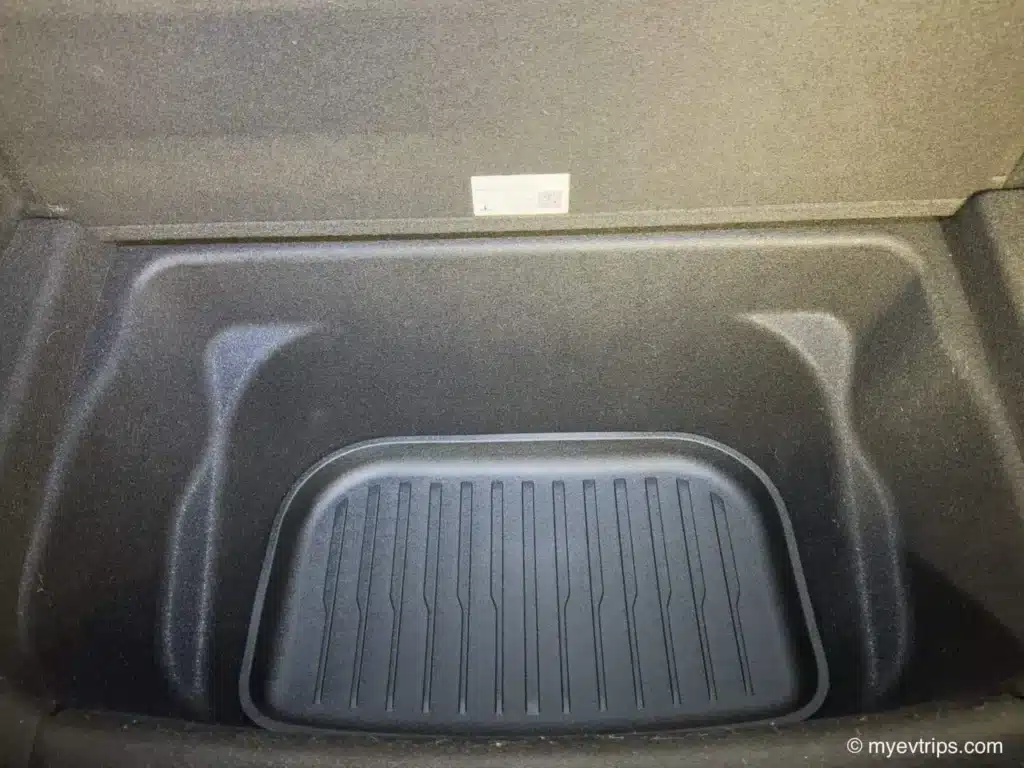 Tesla Model Y sub trunk liner