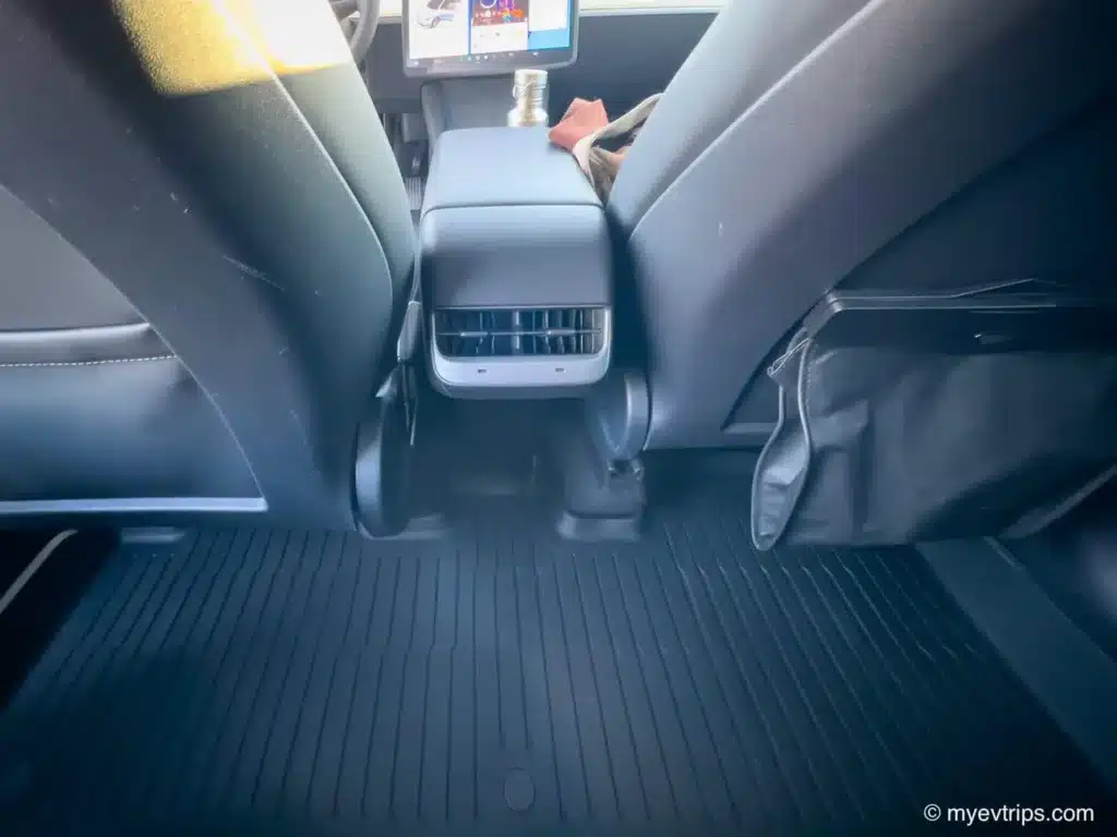Tesmanian rear seat Tesla Model Y floor mat