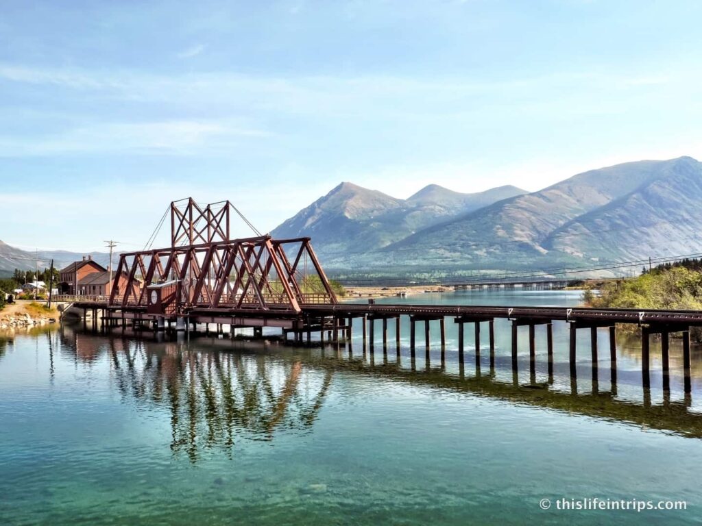 Carcross rail bridge