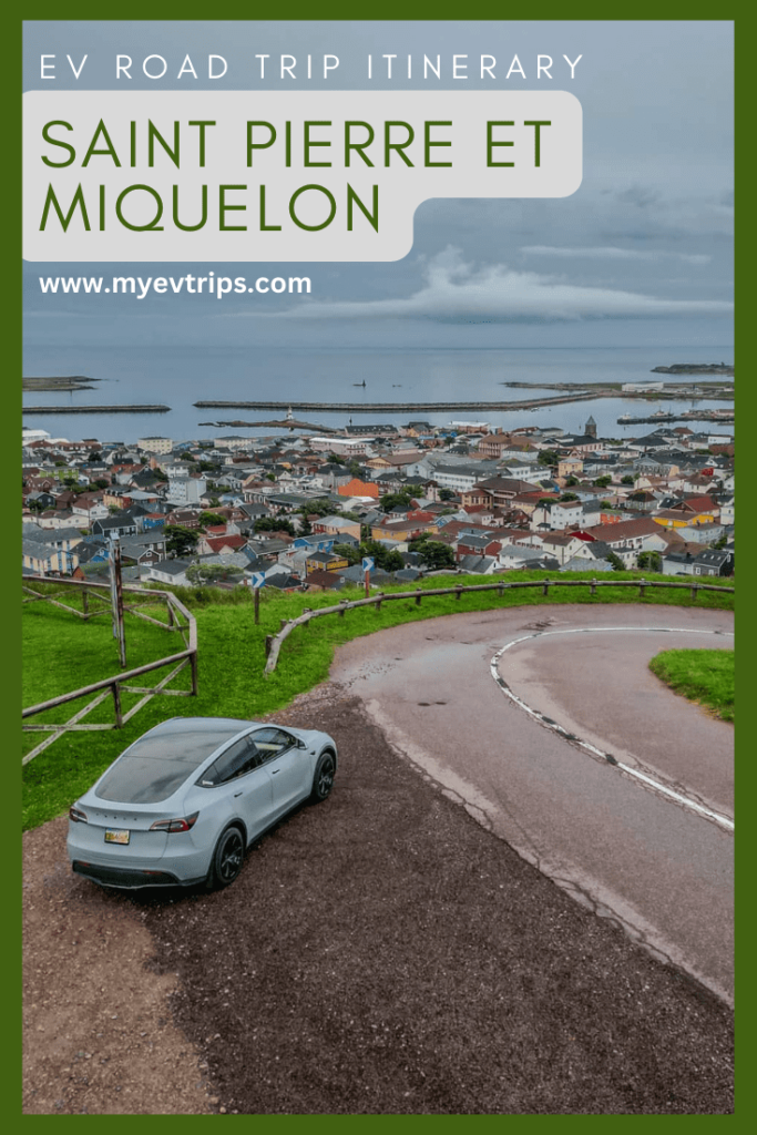 Saint Pierre et Miquelon Road Trip Pinterest image