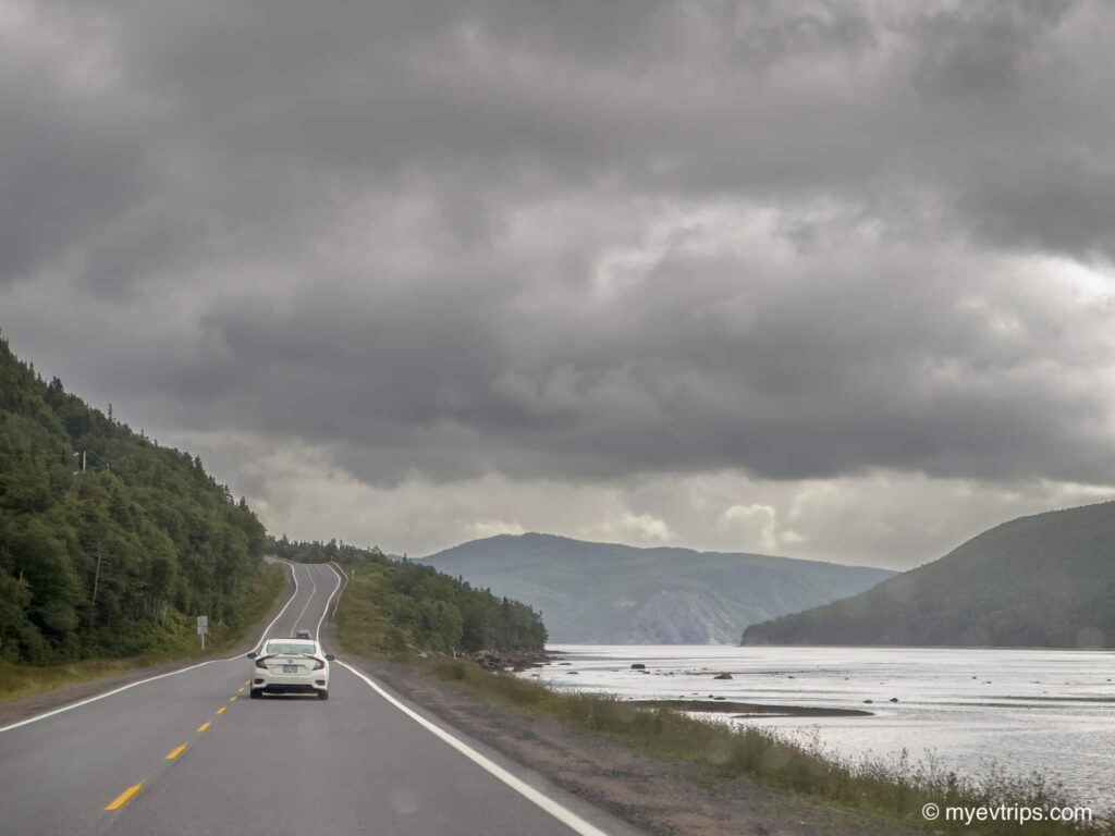 road along Gros Morne park