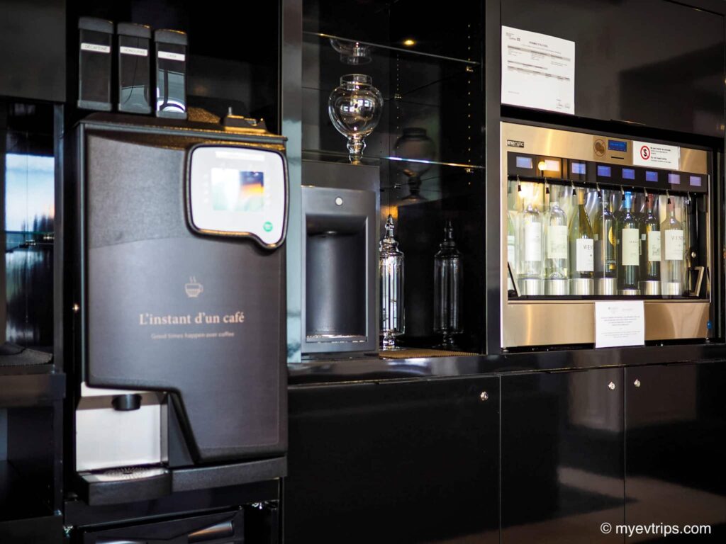 Hotel Château Laurier wine vending machine
