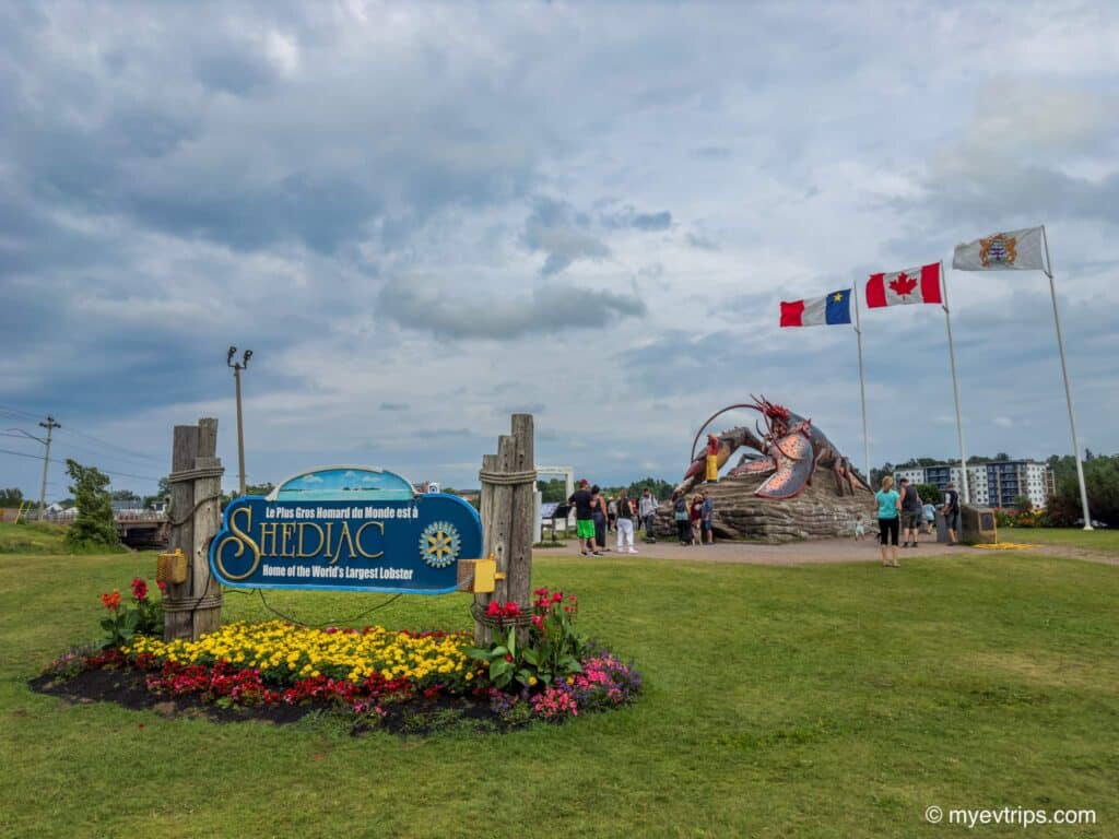 Giant Lobster in Shediac New Brunswick
