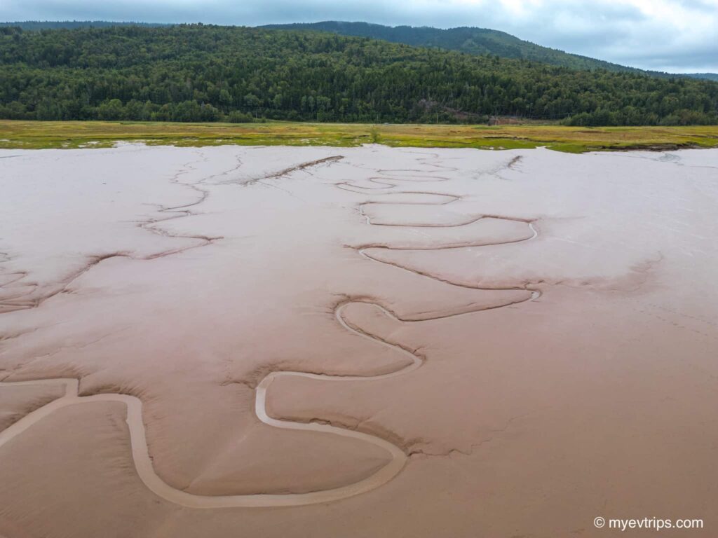 Low tide in Bay of Dundy