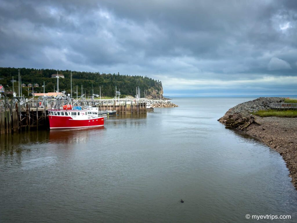 Boats at Alma, New Brunswick