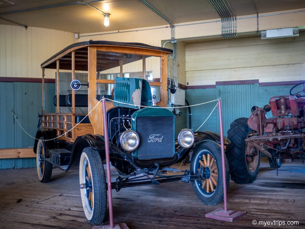 Old ford truck at Ministers Island, New Brunswick 