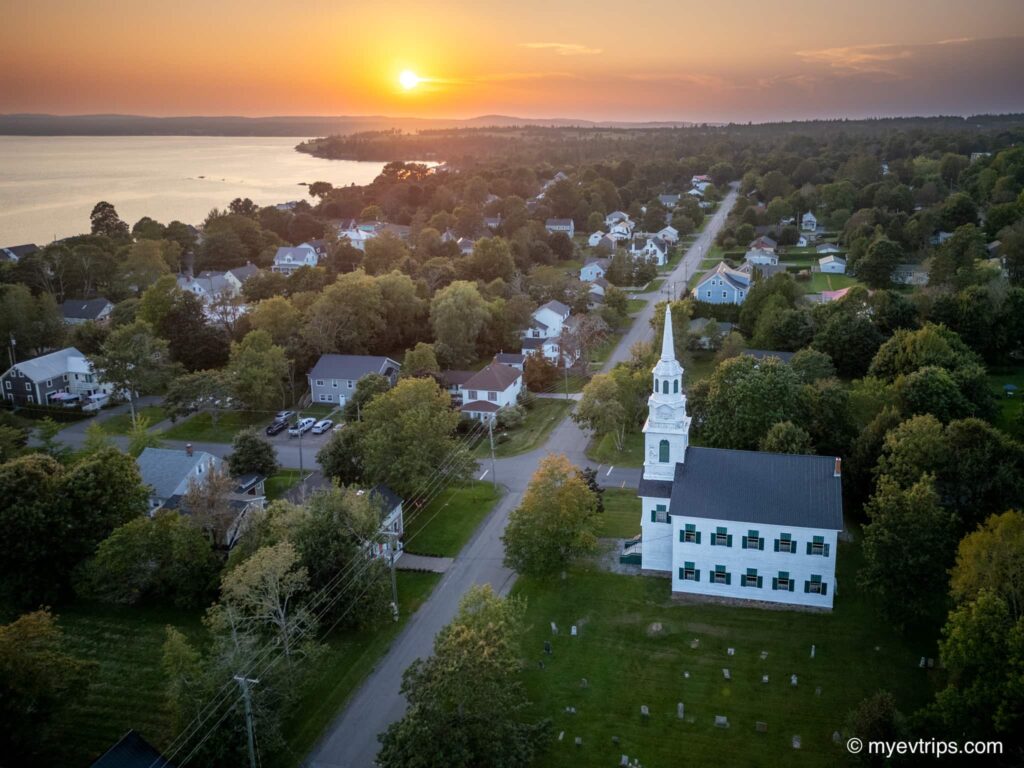 Saint Andrews NB at dusk