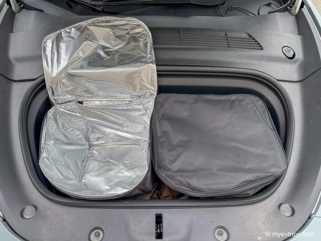 Tesla Model Y Frunk Organizer cooler and bag