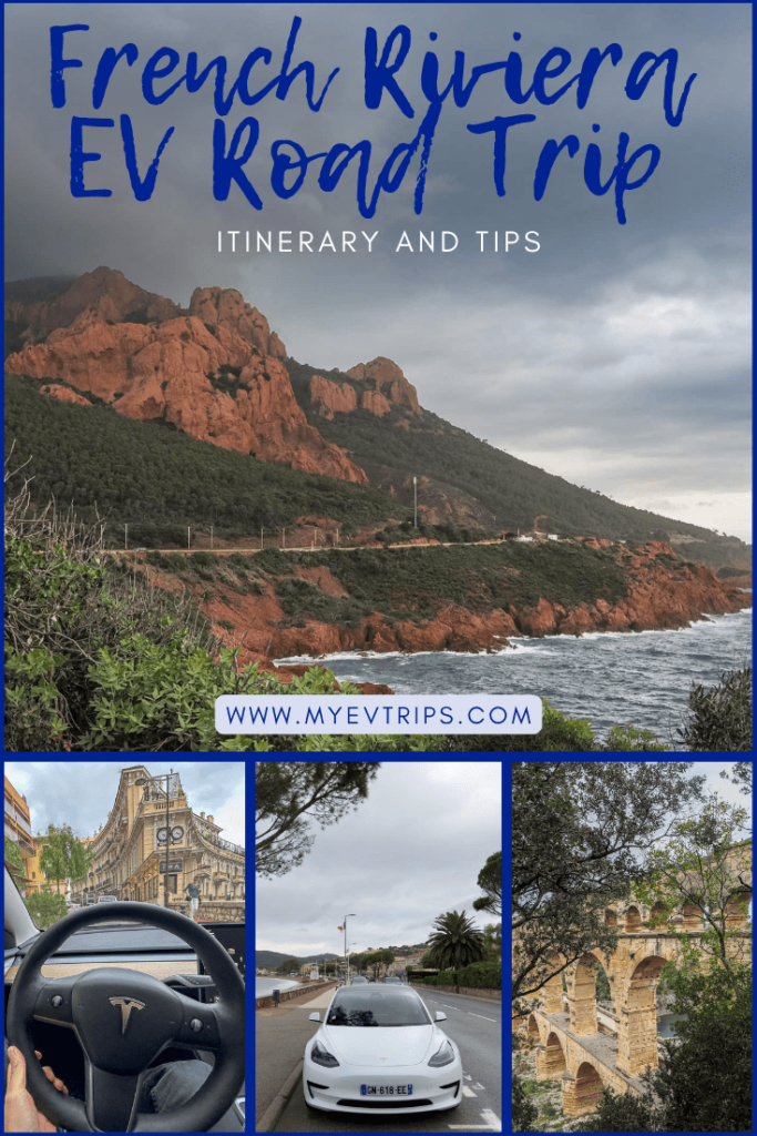 French Riviera road trip sharable pinterest image