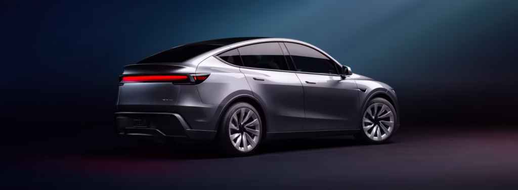 Tesla Model Y Juniper refresh side angle photo