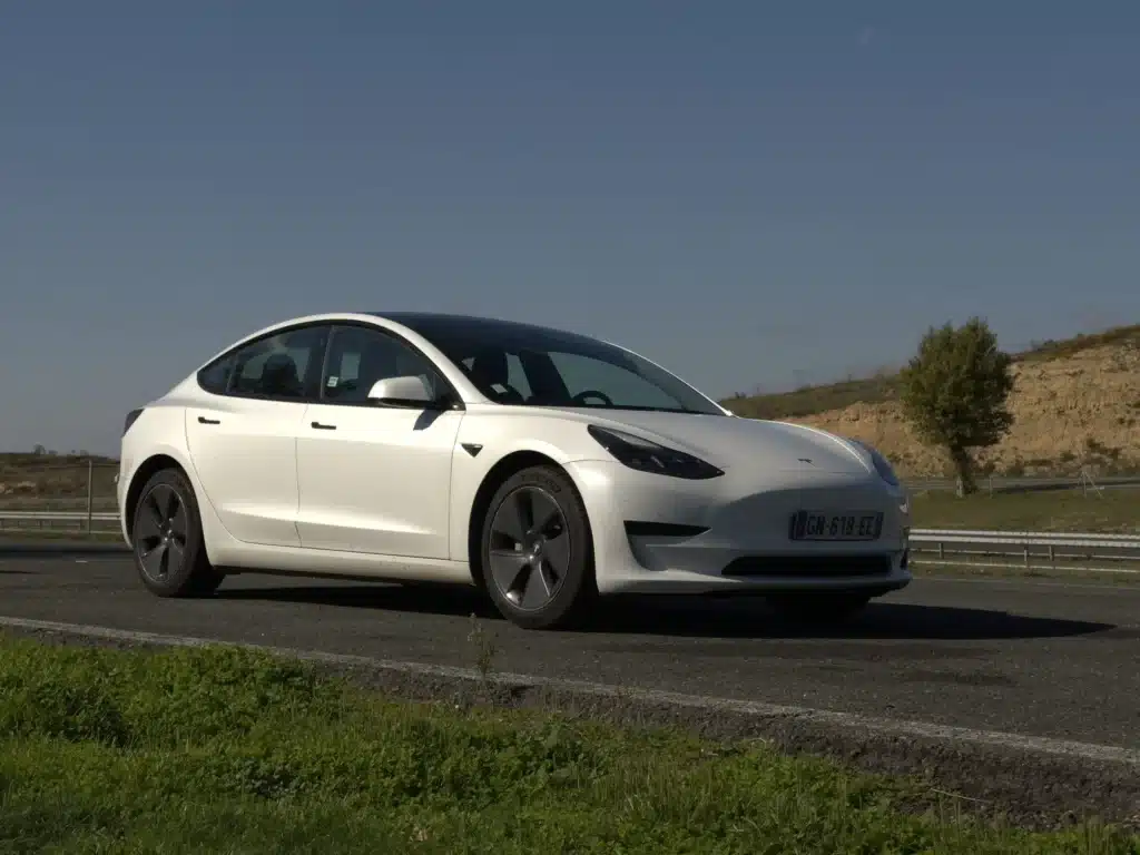 Tesla Model 3 on a Northern Spain road trip