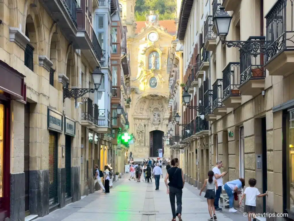 San Sebastian, Spain old town