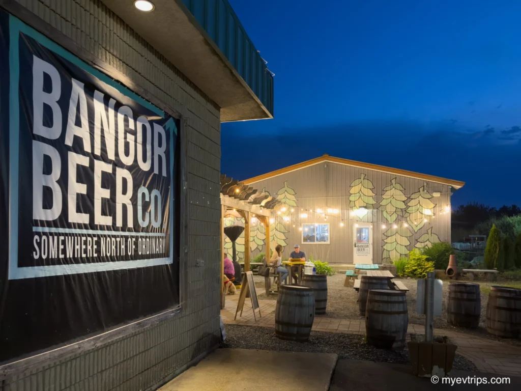 northern new england road trip stop at the Bangor Beer co