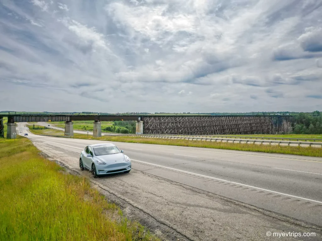 The Rochfort Trestle Bridge near Mayerthorpe, Alberta