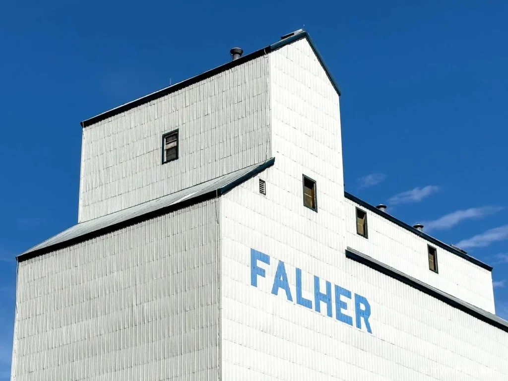 Falher Alberta grain elevator
