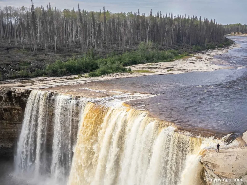 Alexandria Falls, NWT on a edmonton to yellowknife drive