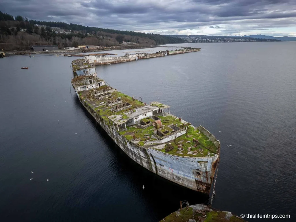 The Hulks, Powell River BC